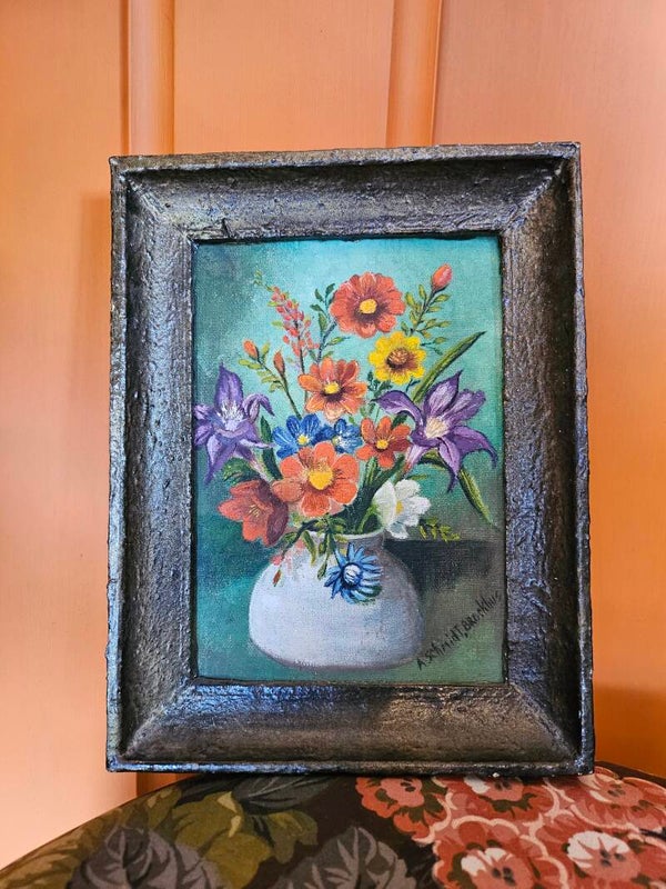 Bloemen schilderijtje