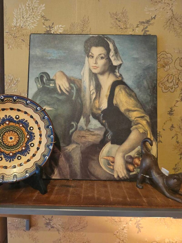 Vintage zigeuner meisje