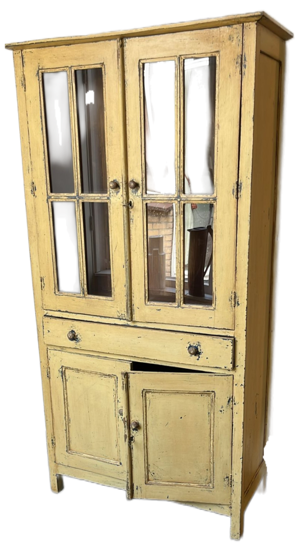 Brocante Vitrinekast