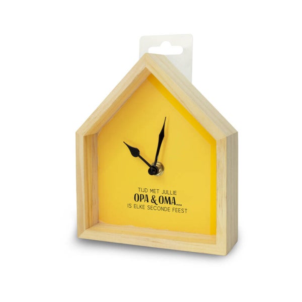 Huisklokje - Oma & Opa