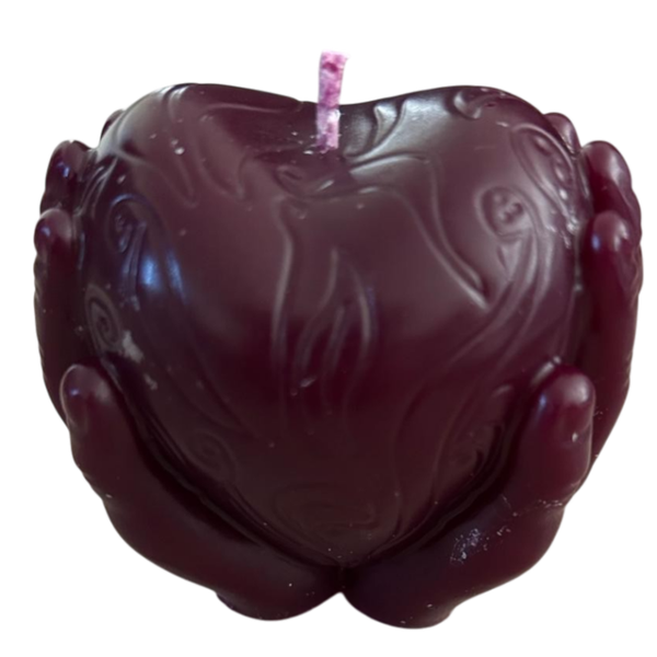 🕯️ Anciënt Treasure – Geurkaars in Hartvorm