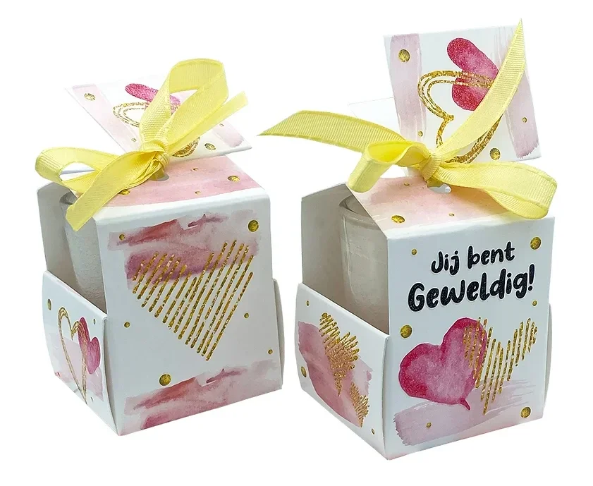 Wenskaarsje Met Bedeltje - "Jij bent geweldig"