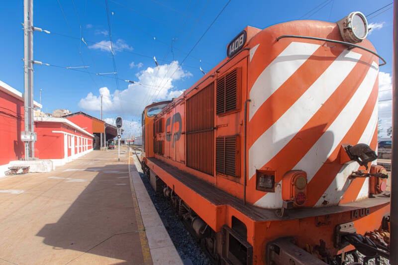 A 1408  da CP em Lisboa