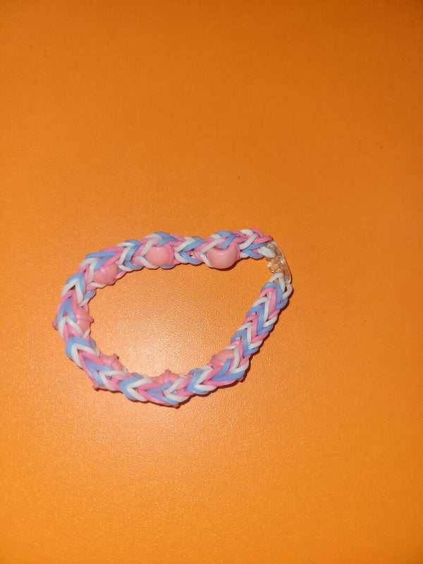 Rainbow loom small pastel