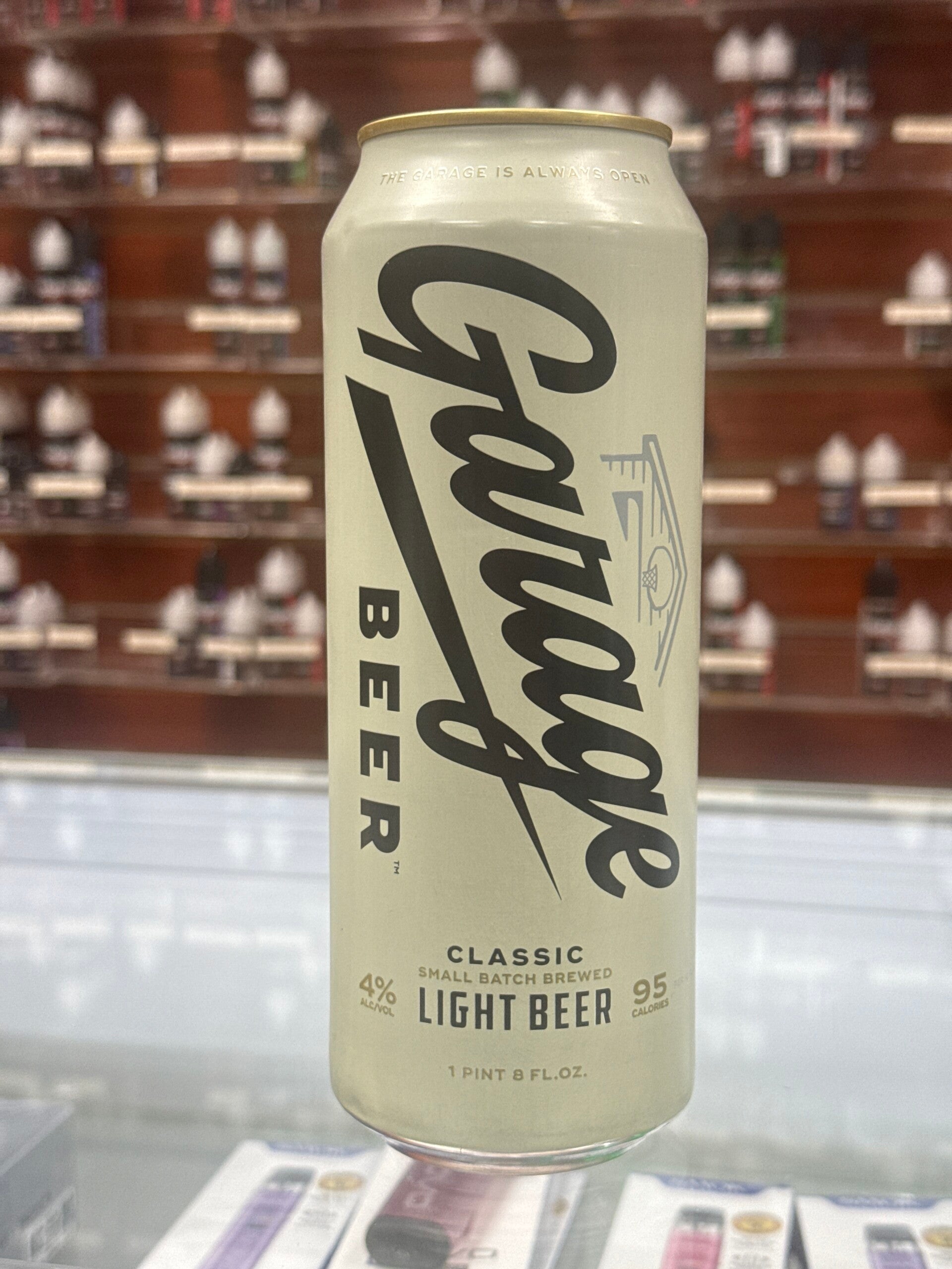 Garage Beer - Classic Small Batch Light Beer (24oz Can)