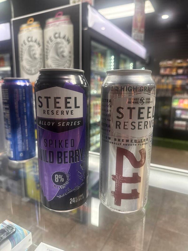 Steel Reserve High Gravity & Alloy Series - 24oz Can