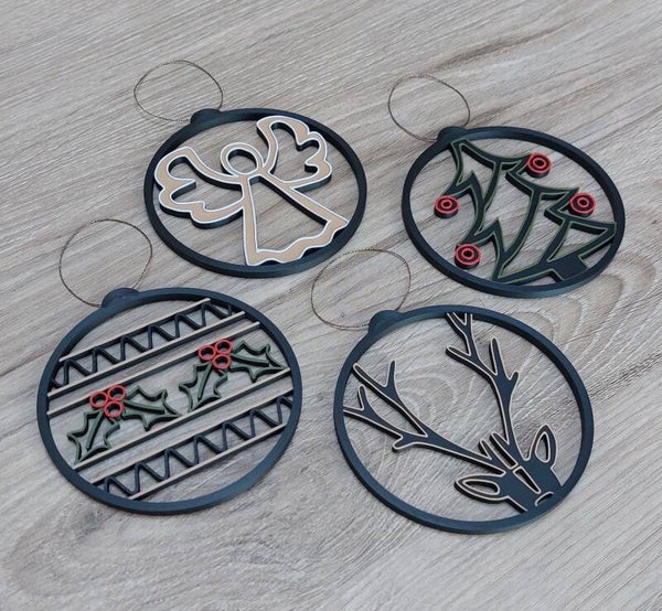Kersthanger-set van 4