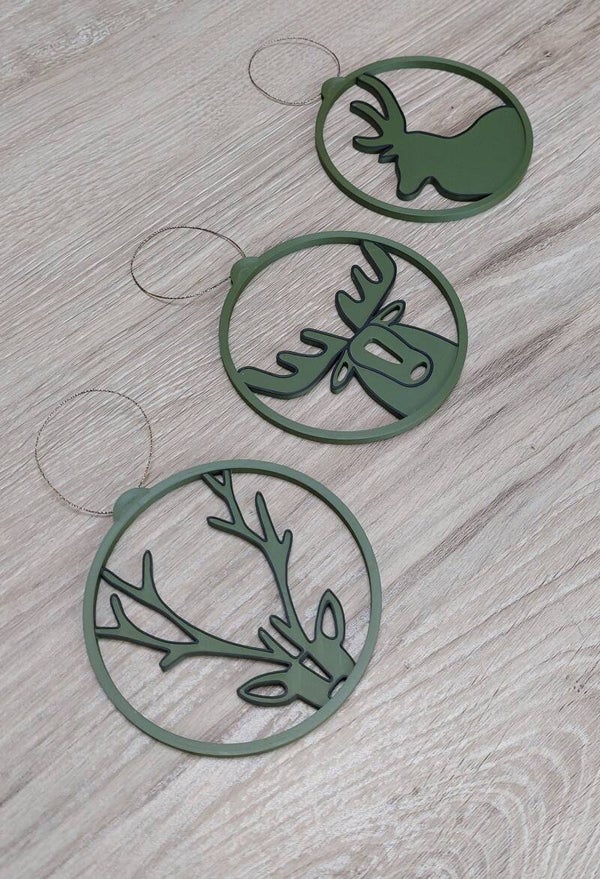 Kersthanger-set Rendieren
