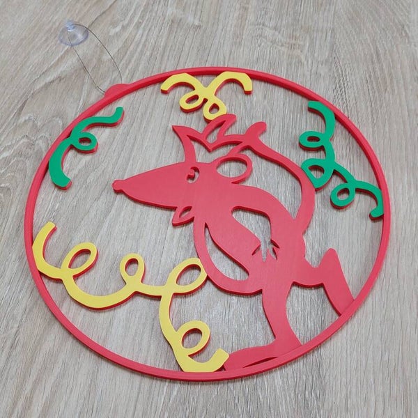 Carnaval hanger "Molmuus Klumme"