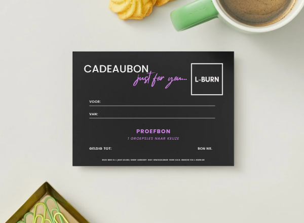 Cadeaubon - Proefbon