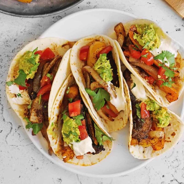 Veggie Fajitas (serves 1)