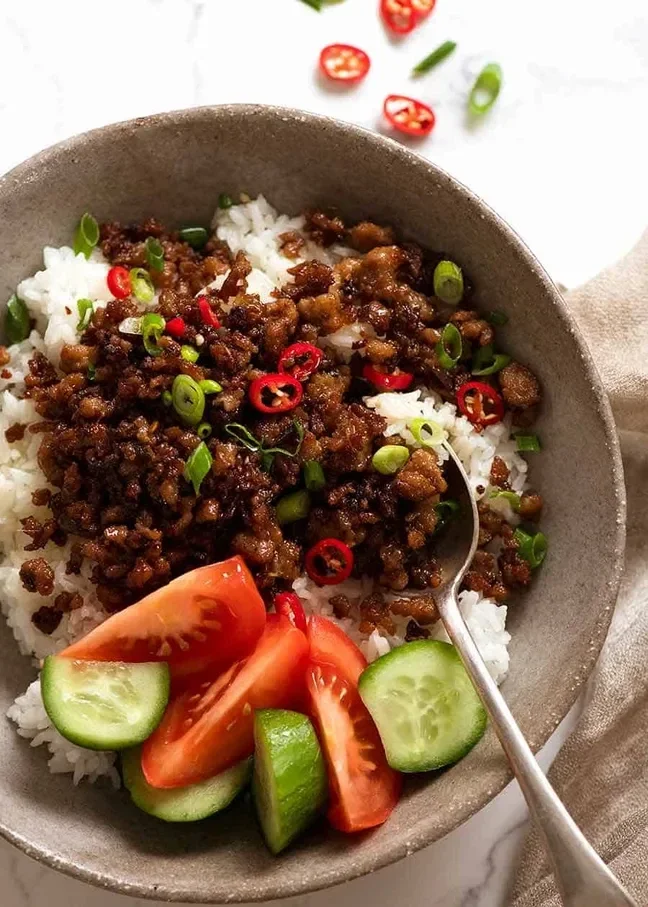 Vietnamese caramelised pork (Serves 1)