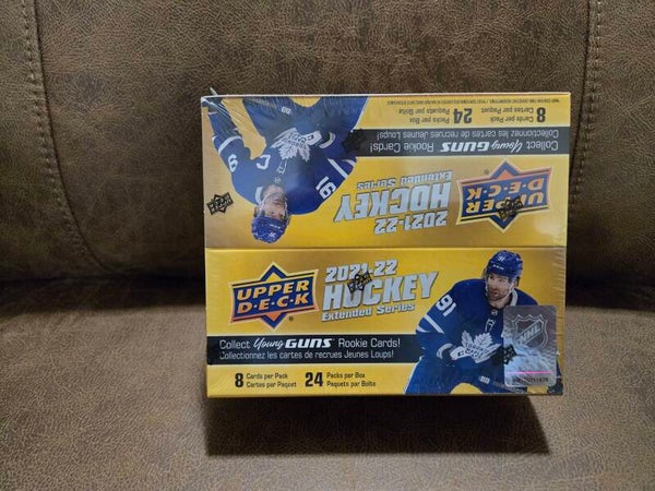 2021-22 Hockey Upper Deck extended series retail box