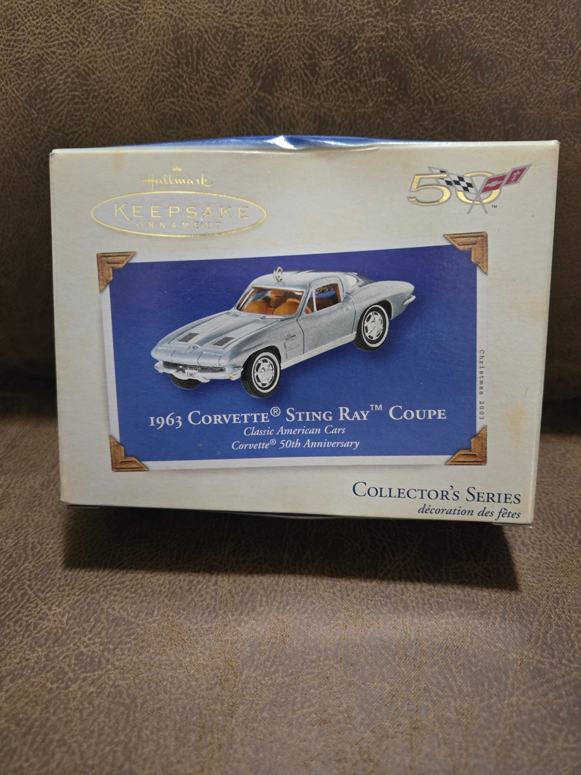 Hallmark ornament Classic American Cars 1963 Corvette Sting Ray