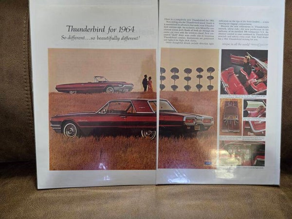 1964 Ford Thunderbird original car ad