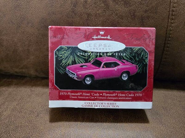 Hallmark ornament Classic American Cars 1970 Plymouth Hemi Cuda