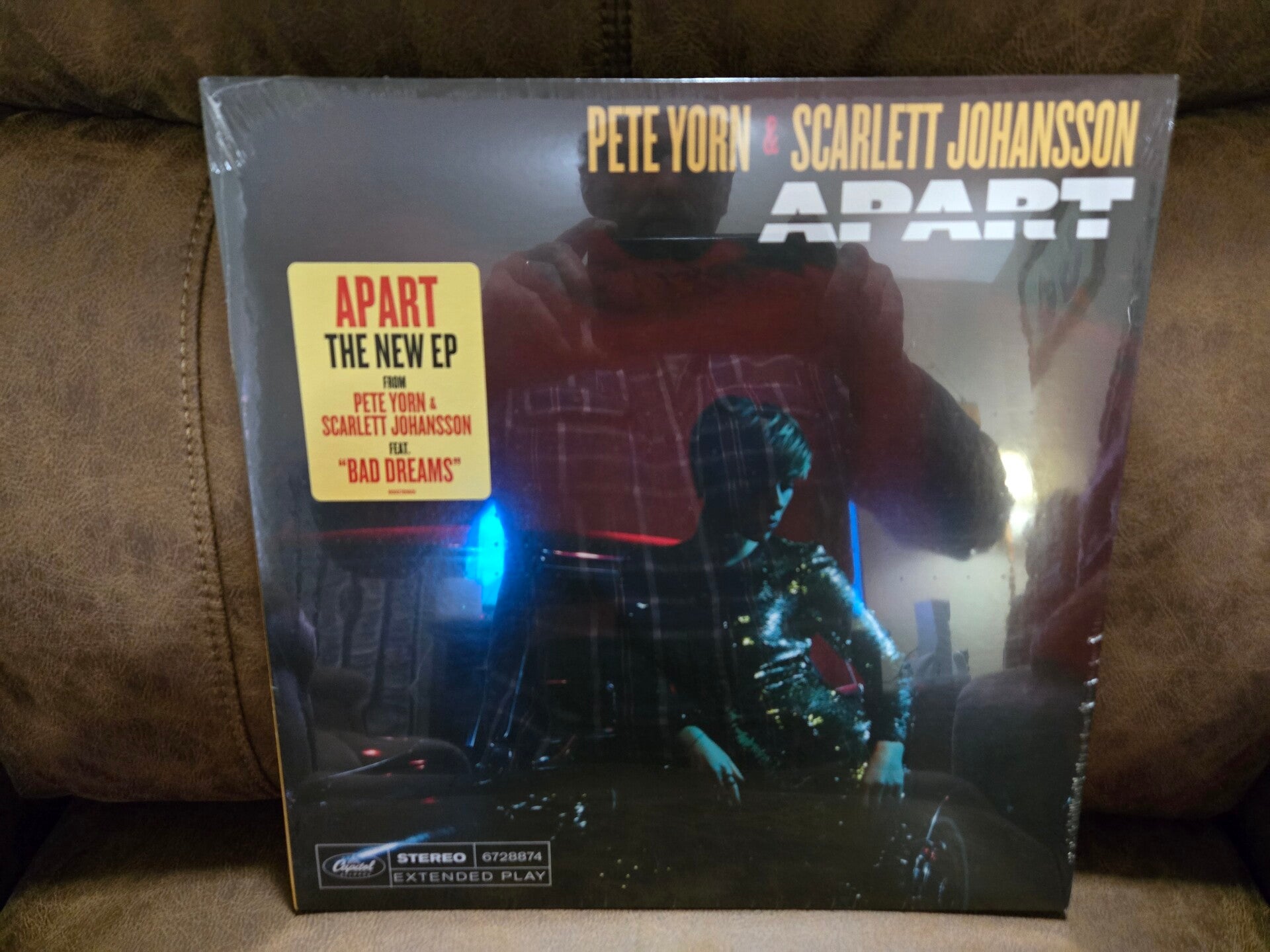 Pete Yorn & Scarlett Johansson APART vinyl record EP  2018