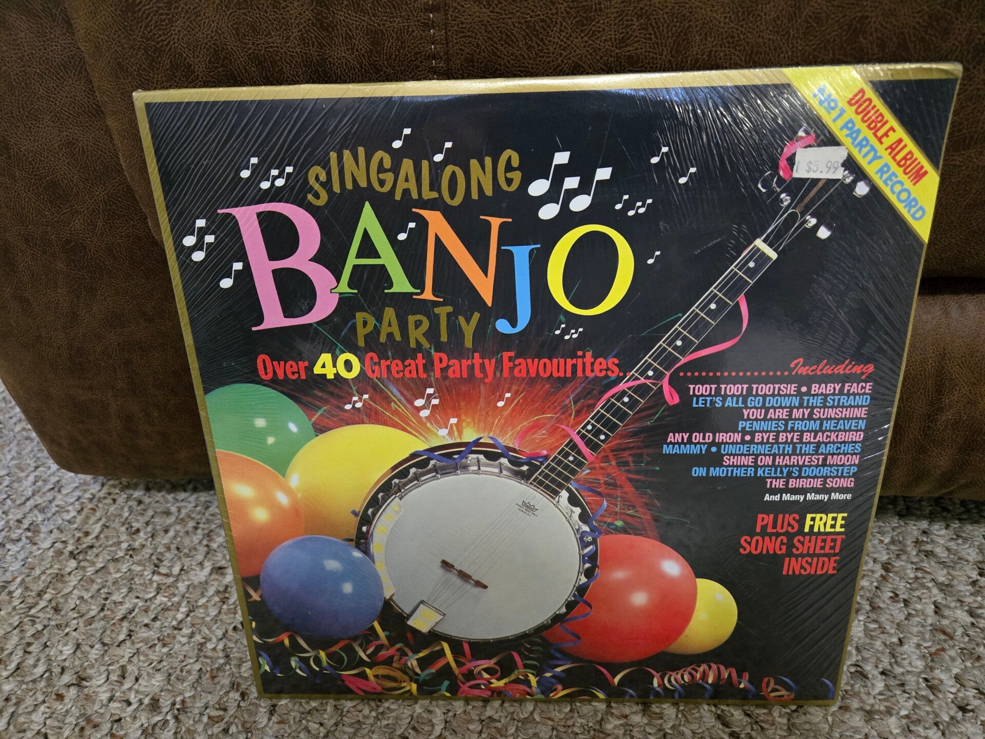 Singalong BANJO party double album sealed 1983