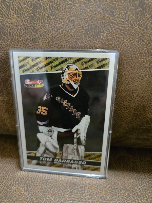 Premier Black/Gold Tom Barrasso # 9 1995
