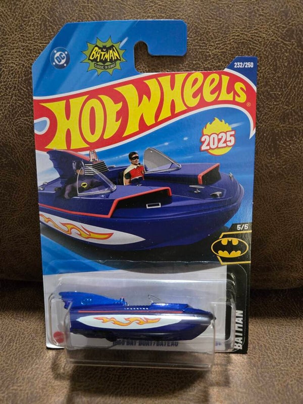 Hot Wheels die-cast car  1966 Bat Boat Batman