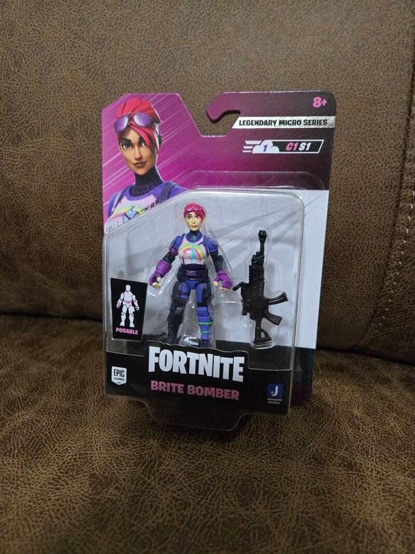 Fortnite Legendary Micro series BRITE BOMBER figure