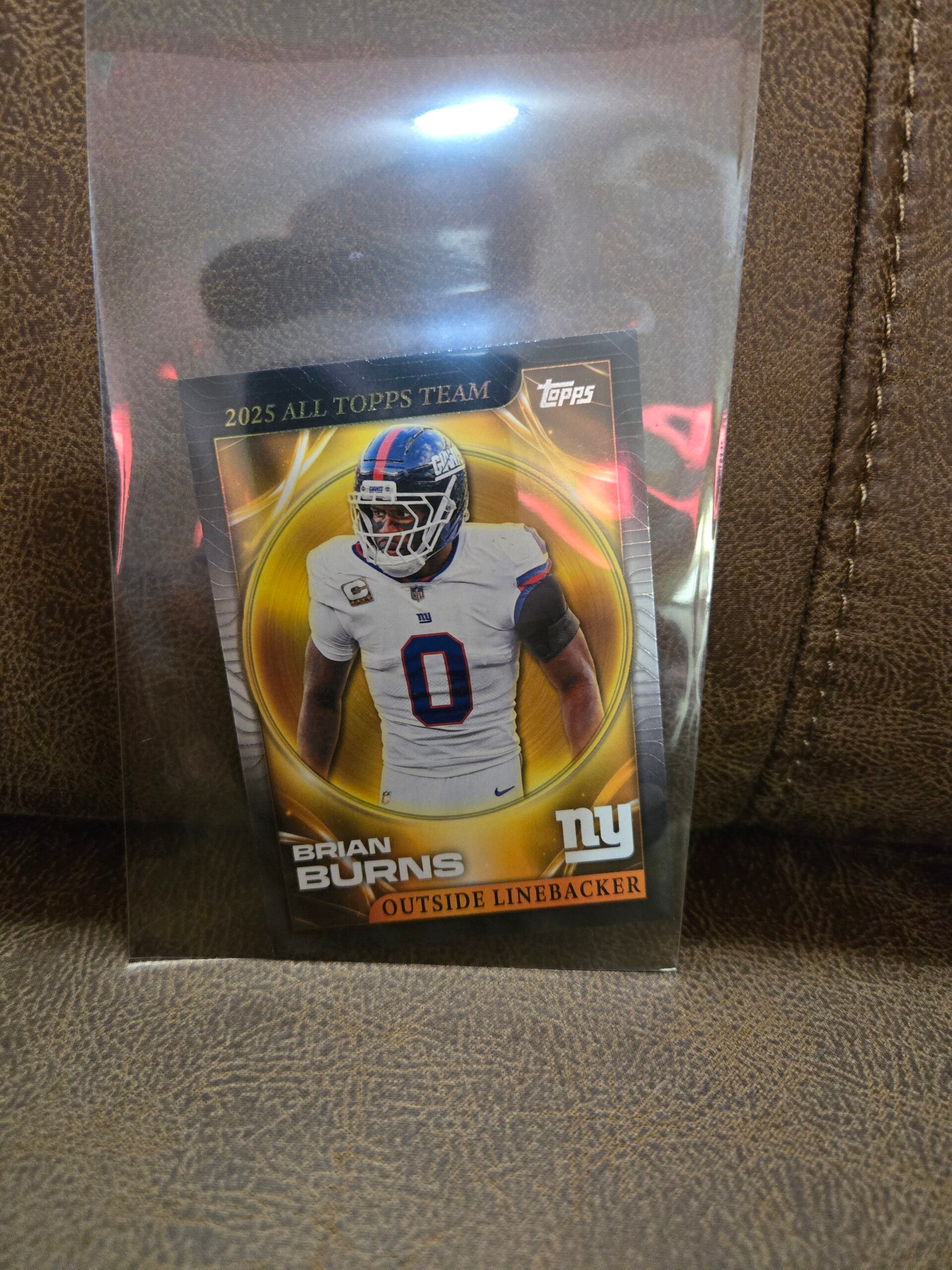 2026 flagship Brian Burns ALL TOPPS TEAM # 25 ATT -16