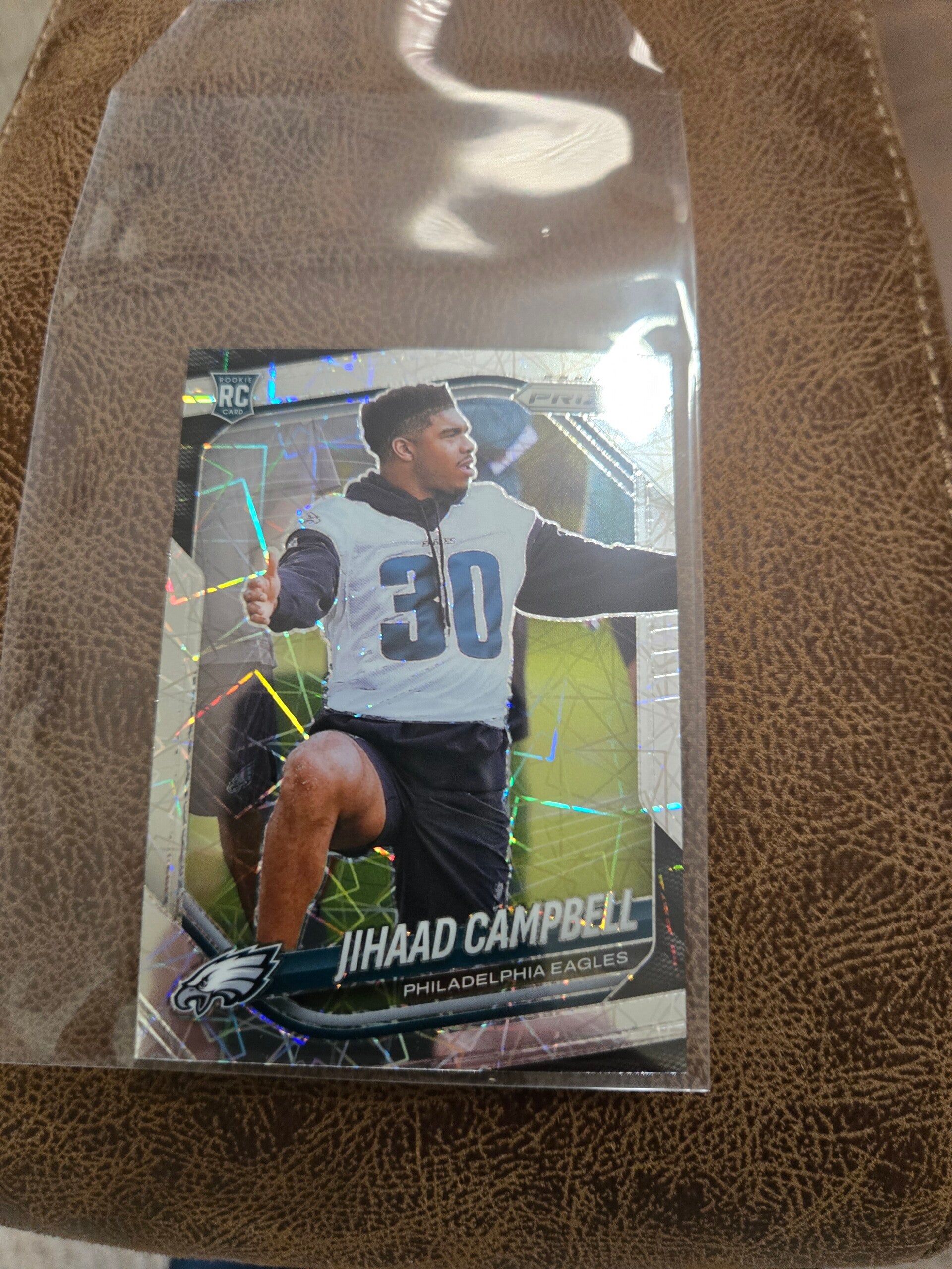 2025 Panini Prizm football Jihaad Campbell # 334