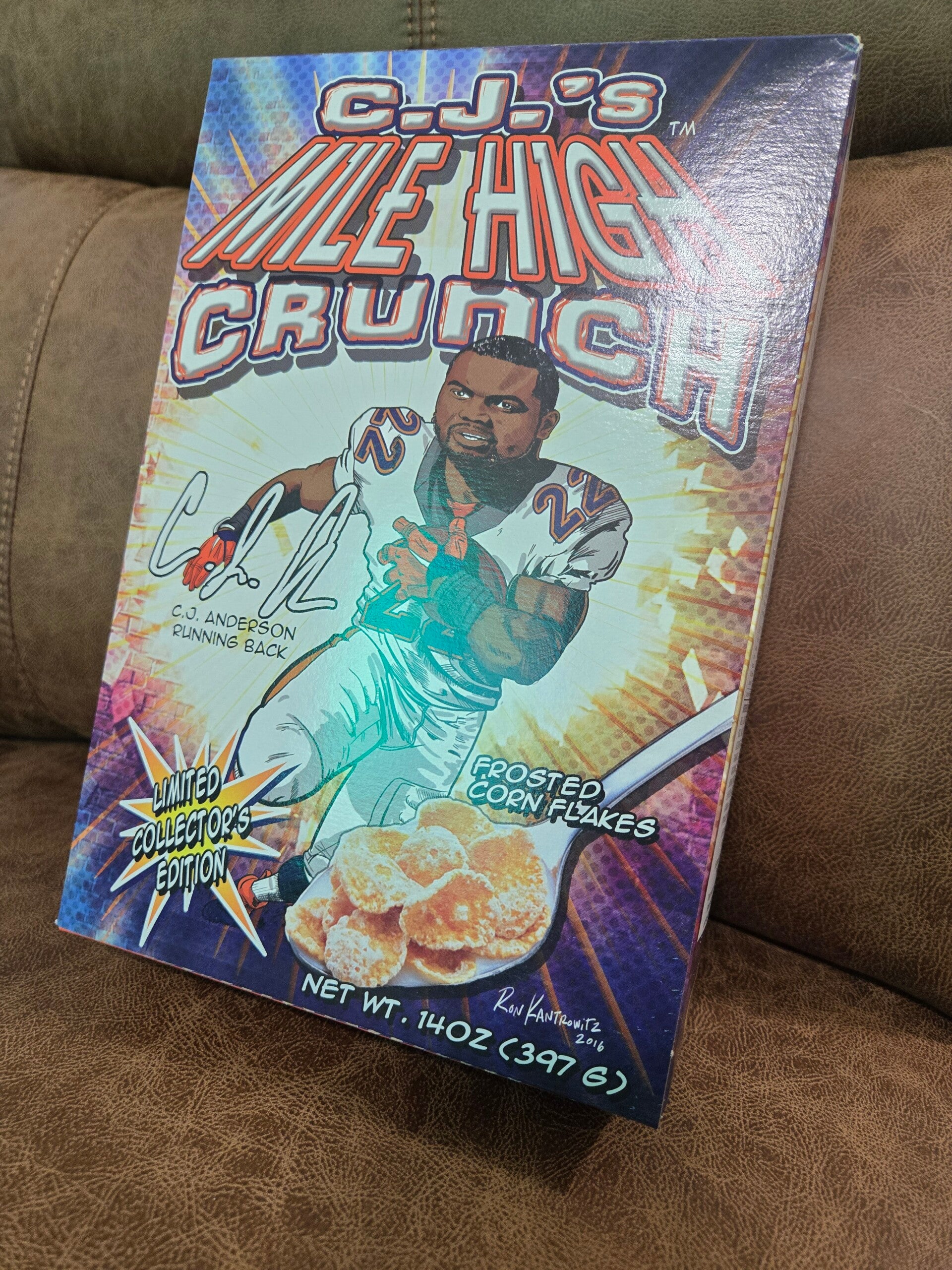 CJ's Mile High Crunch cereal