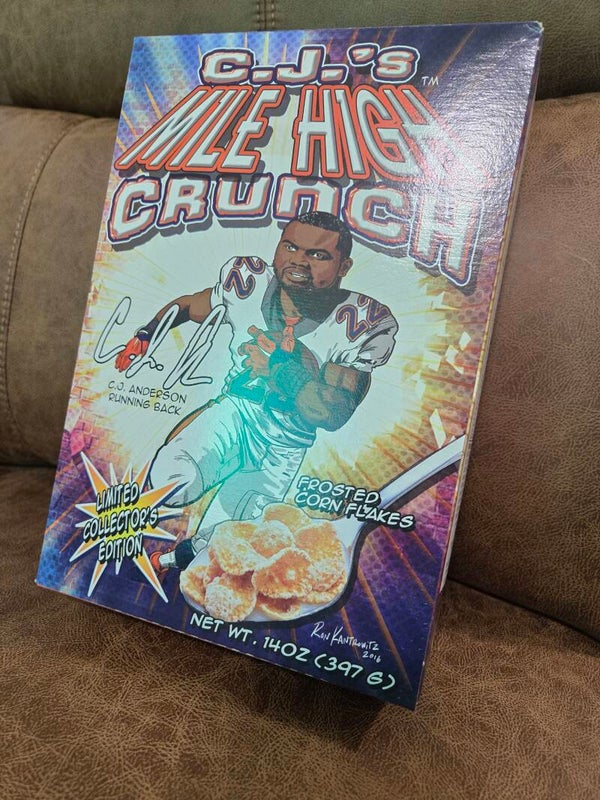 CJ's Mile High Crunch cereal