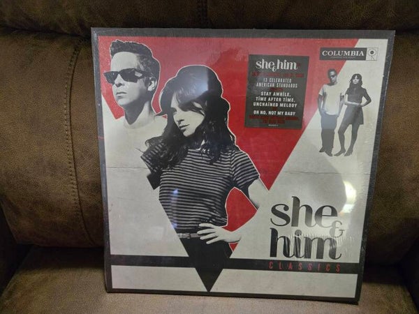 She & Him CLASSICS vinyl record LP 2014