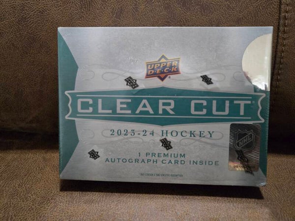 CLEAR CUT 2023-24 hockey premium 1 autograph card