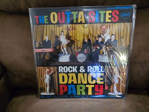 Outta Sites Rock and Roll Dance Party vinyl record LP