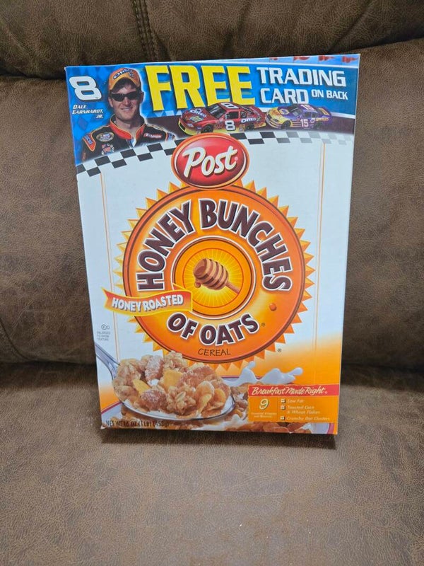 NASCAR cereal box Dale Earnhardt jr 2004