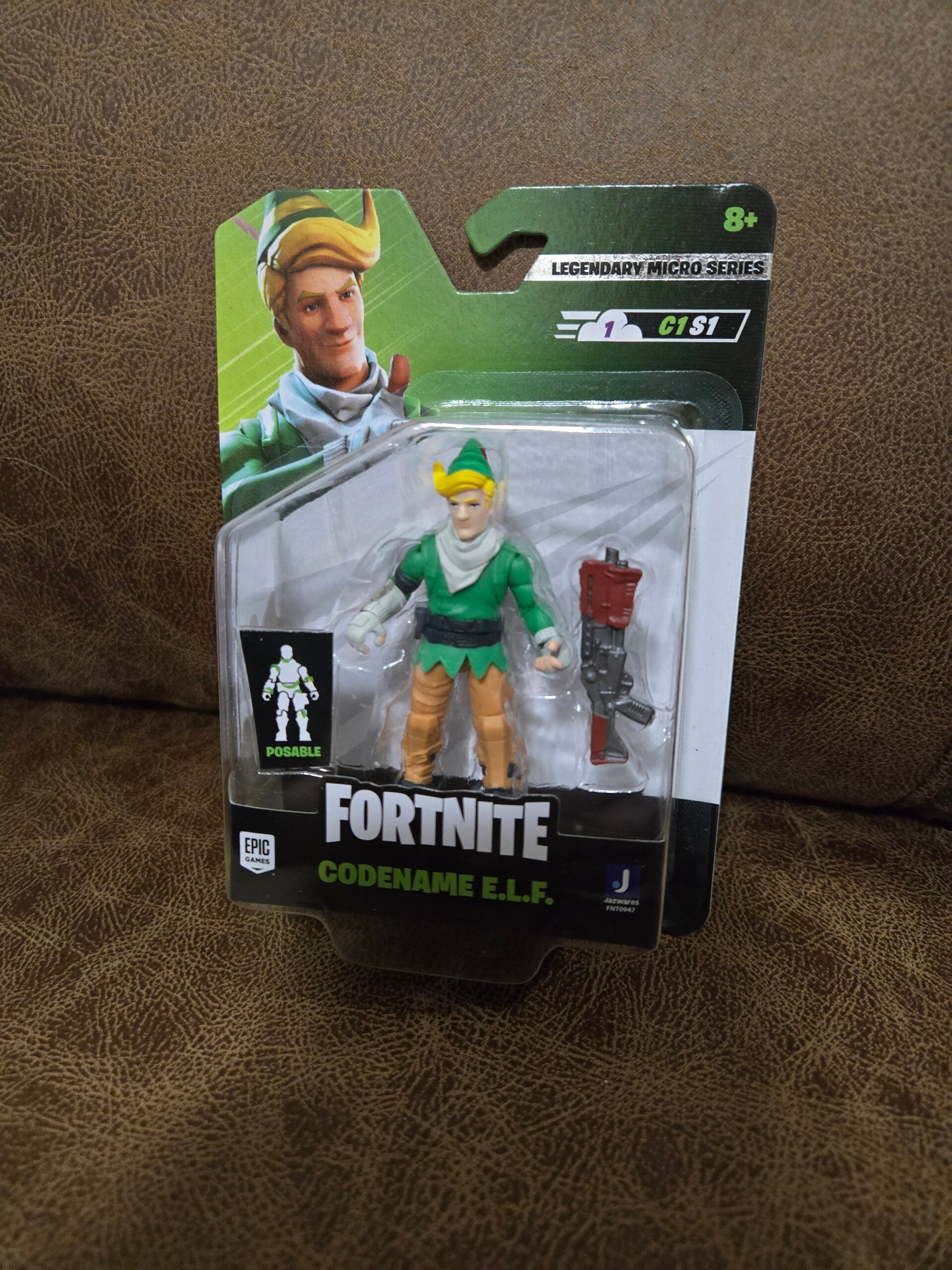 Fortnite Lengendary Micro series CODENAME E.L.F. figure