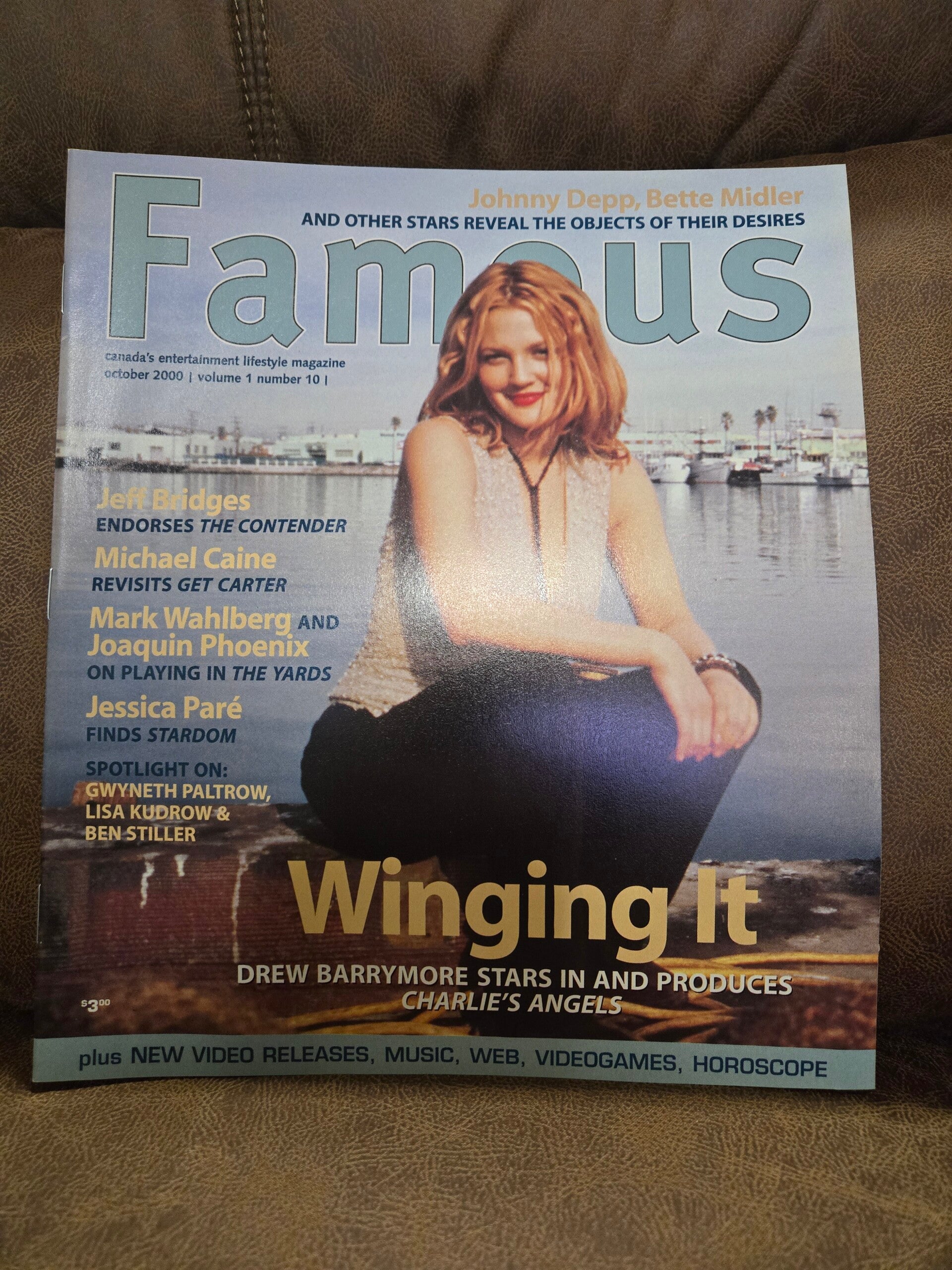 Famous magazine October 2000