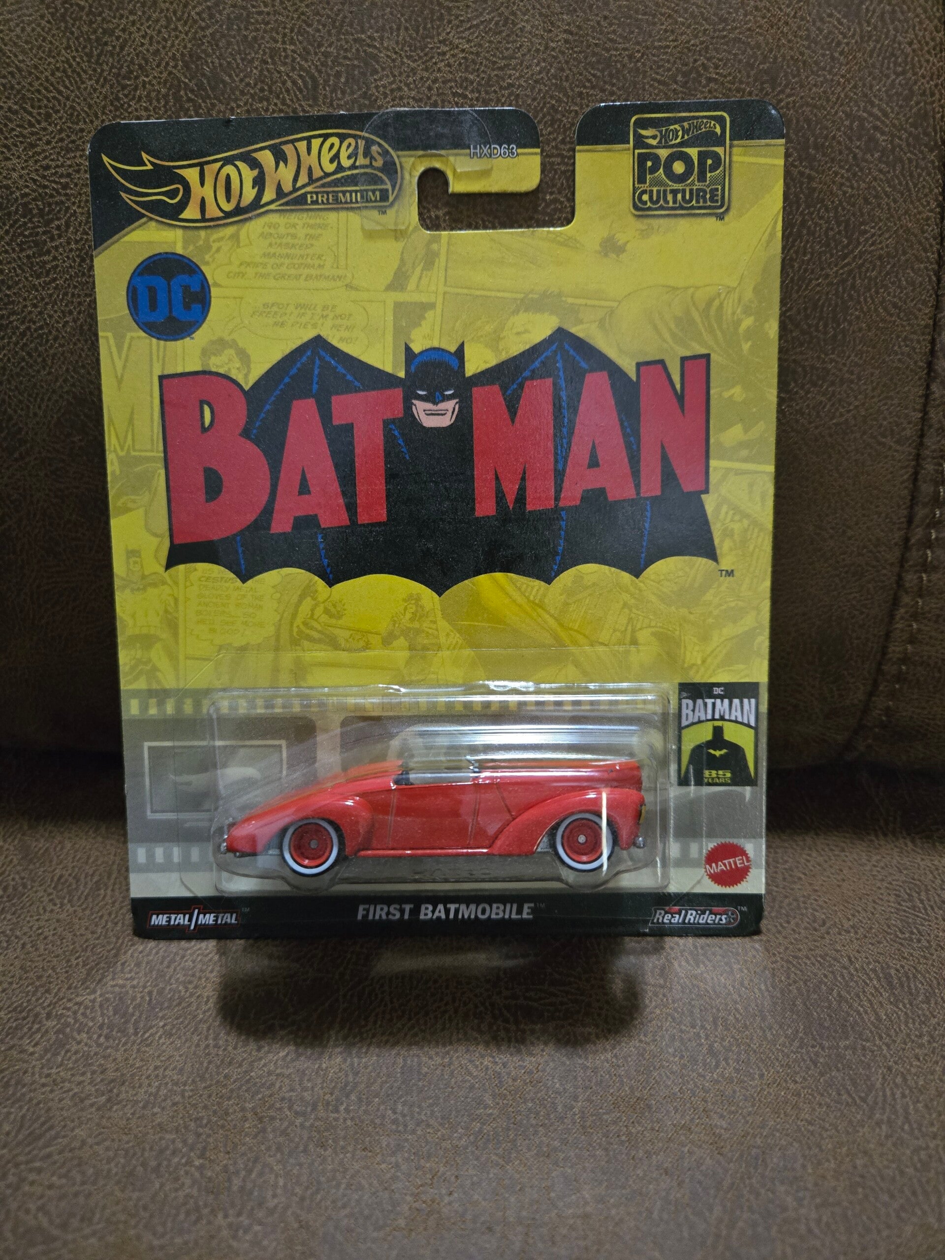 Hot Wheels die-cast car Batman first Batmobile