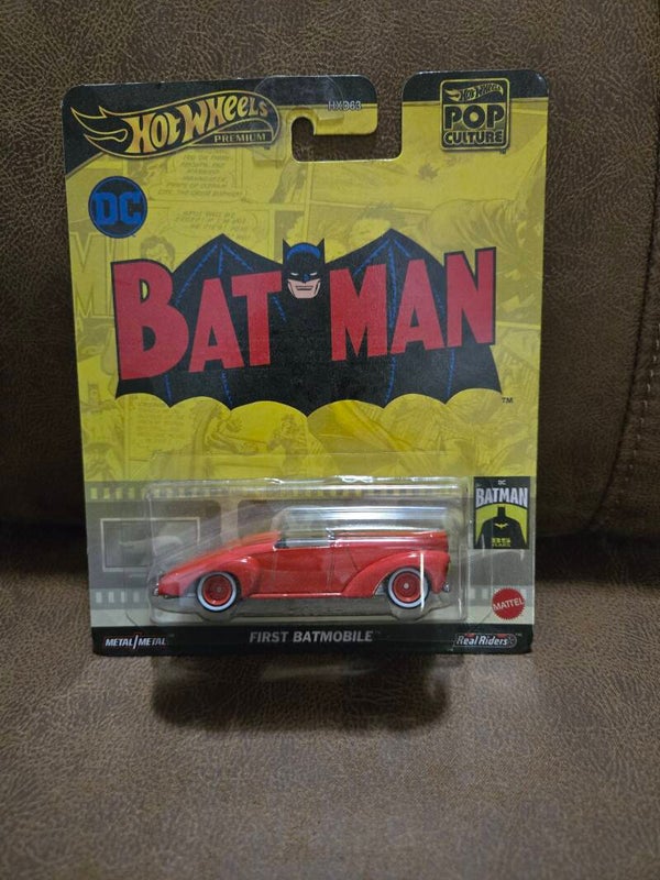 Hot Wheels die-cast car Batman first Batmobile