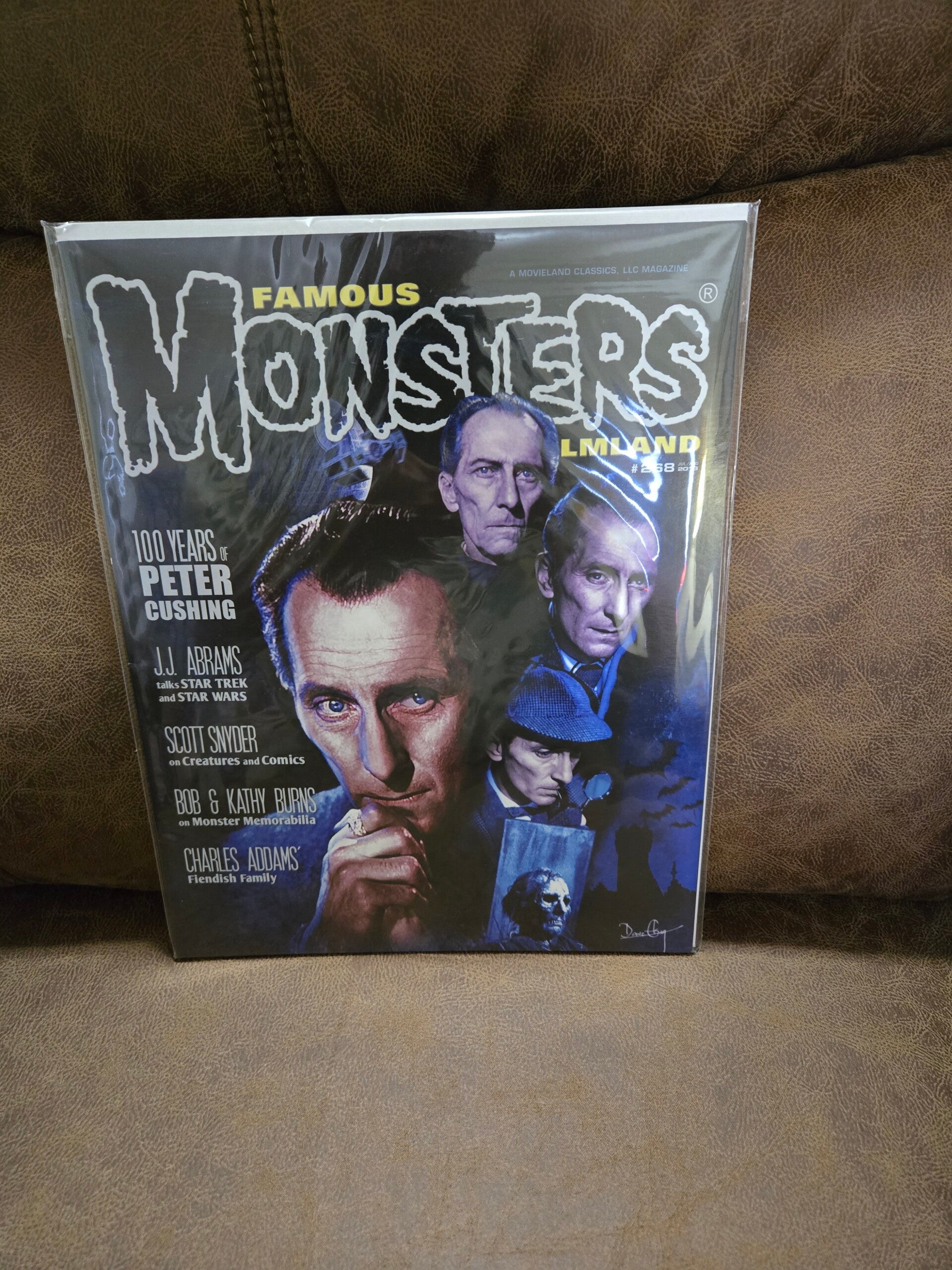 Famous Monsters of Filmland magazine # 268 2013 Peter Cushing