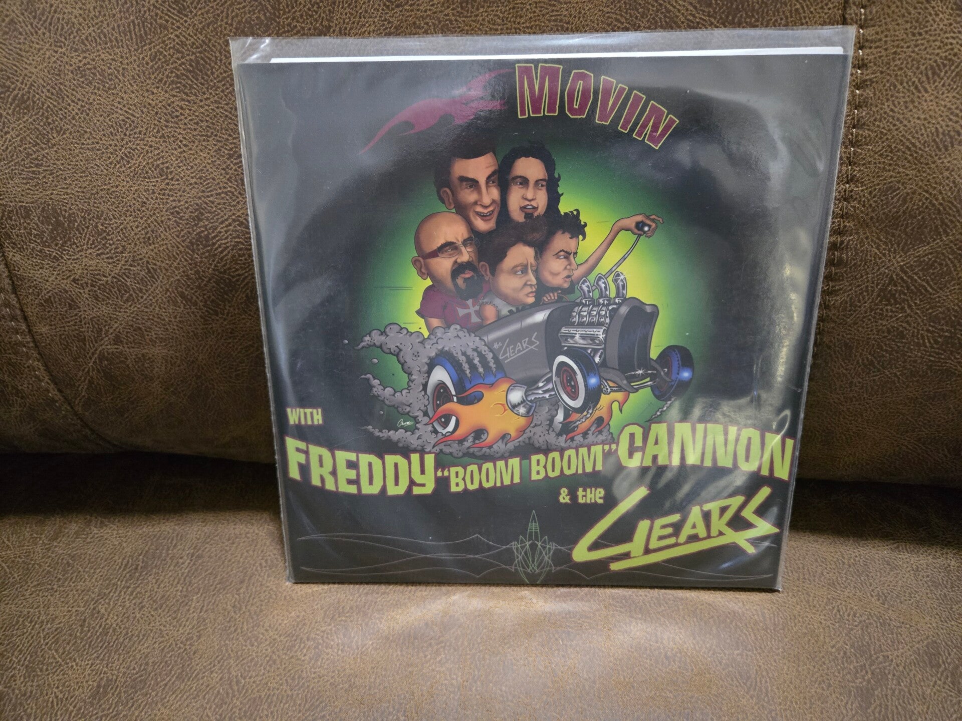 Freddy "Boom Boom" Cannon 7 inch vinyl record Keep Movin'