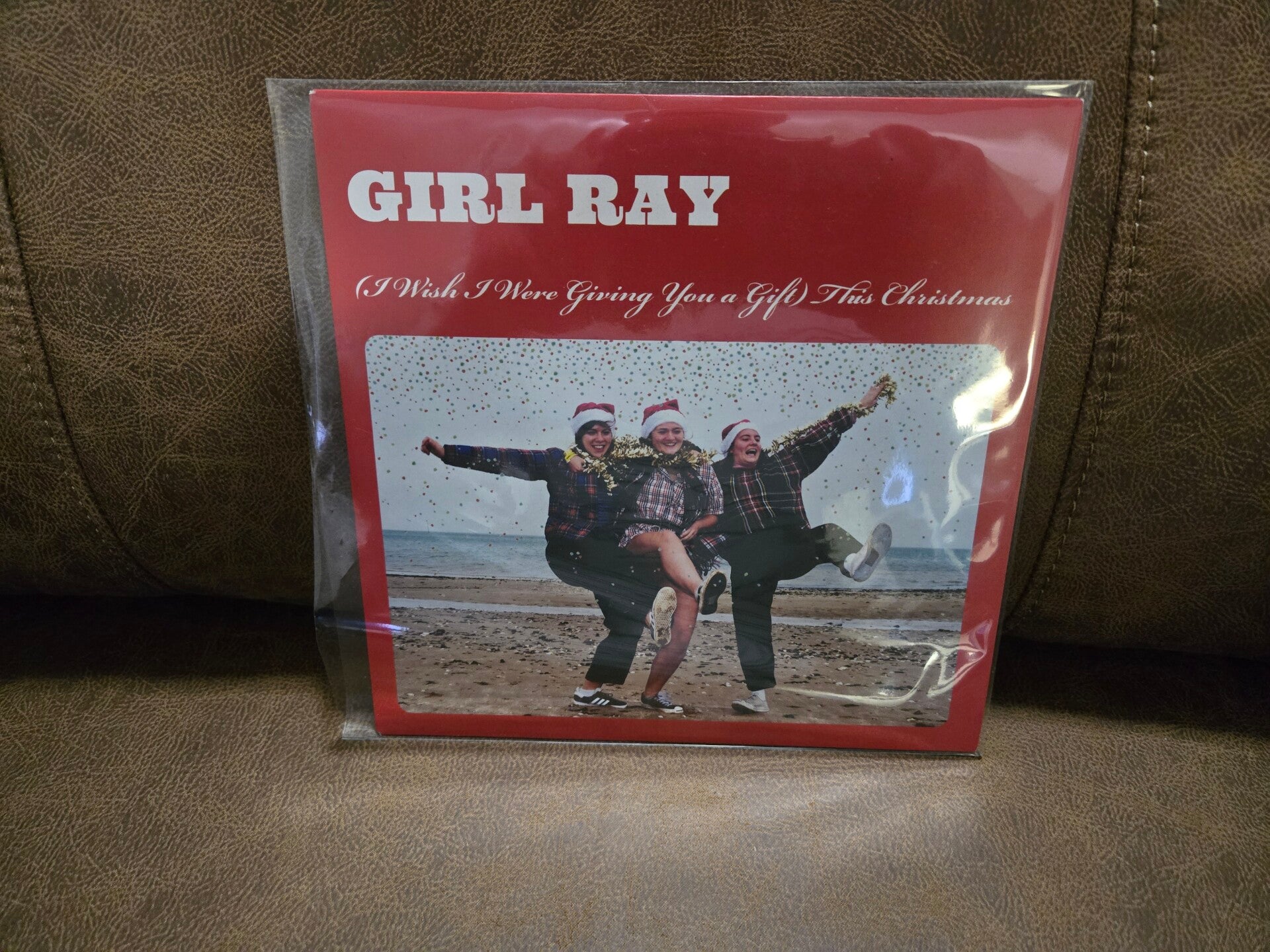 Girl Ray Christmas 7 inch vinyl record  2017