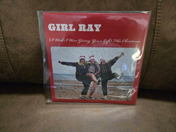 Girl Ray Christmas 7 inch vinyl record  2017