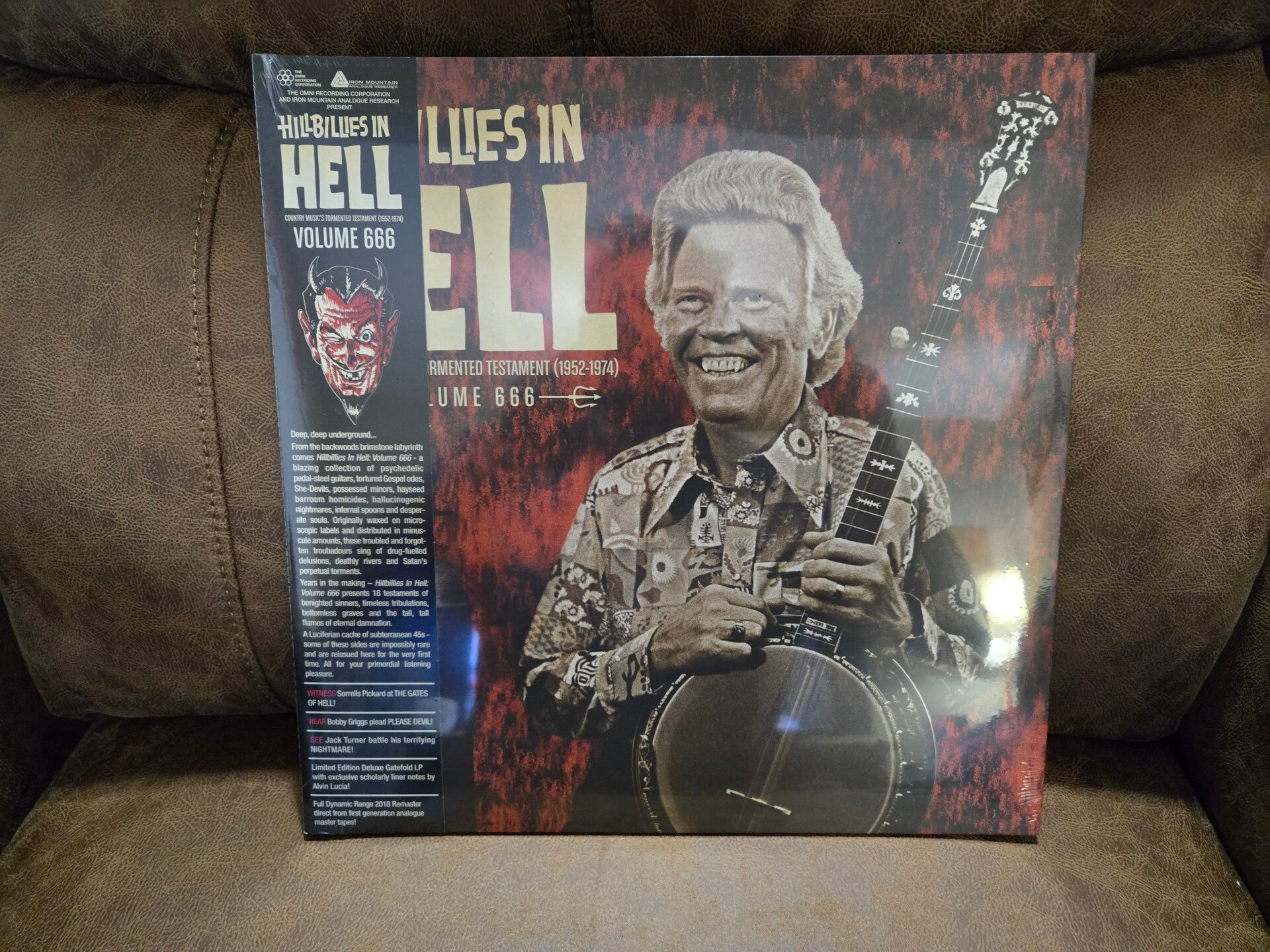 Hillbillies in Hell volume 666   vinyl record Lp