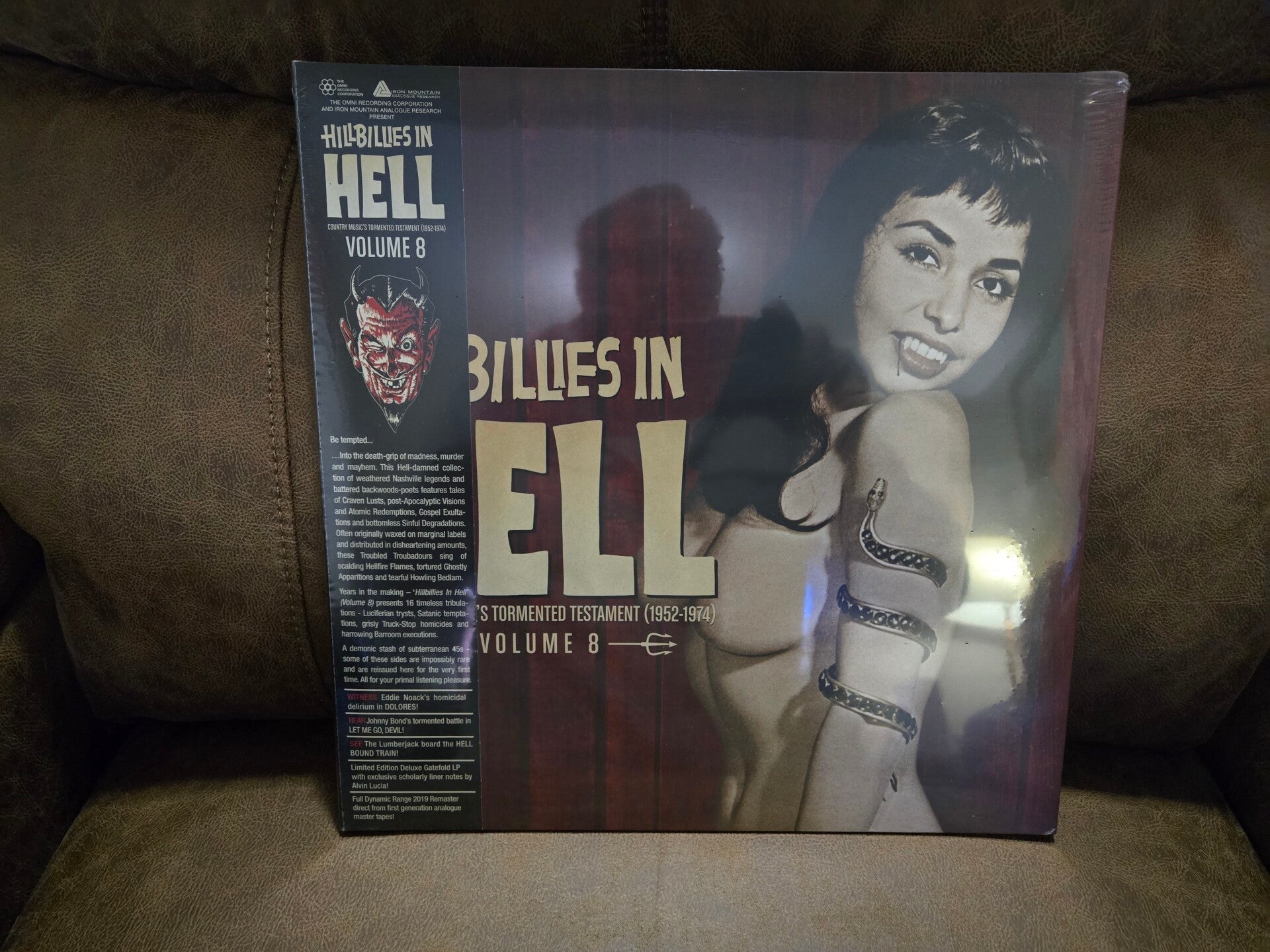 Hillbillies in Hell volume 8  vinyl record Lp