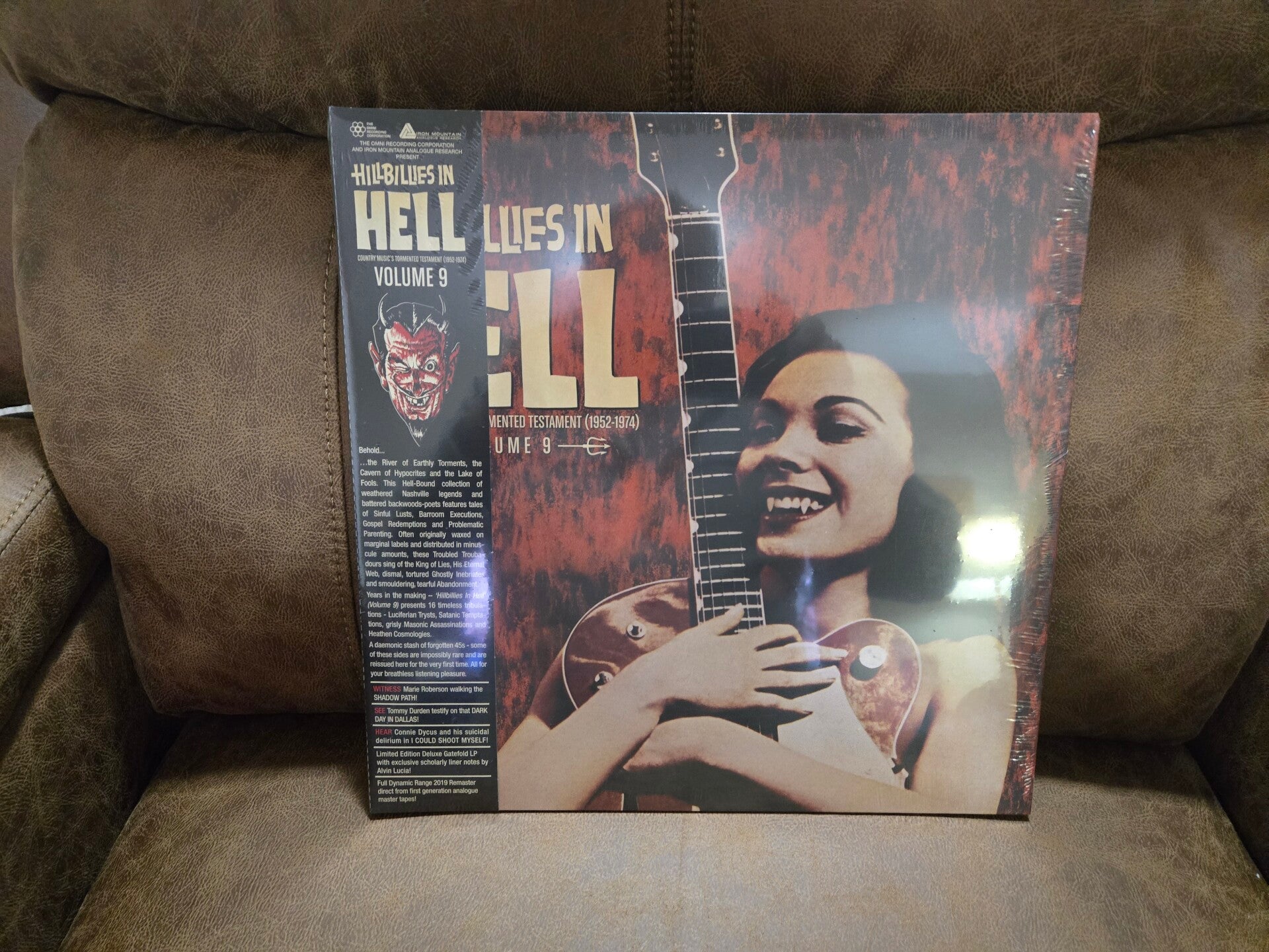 Hillbillies in Hell volume 9 vinyl record Lp