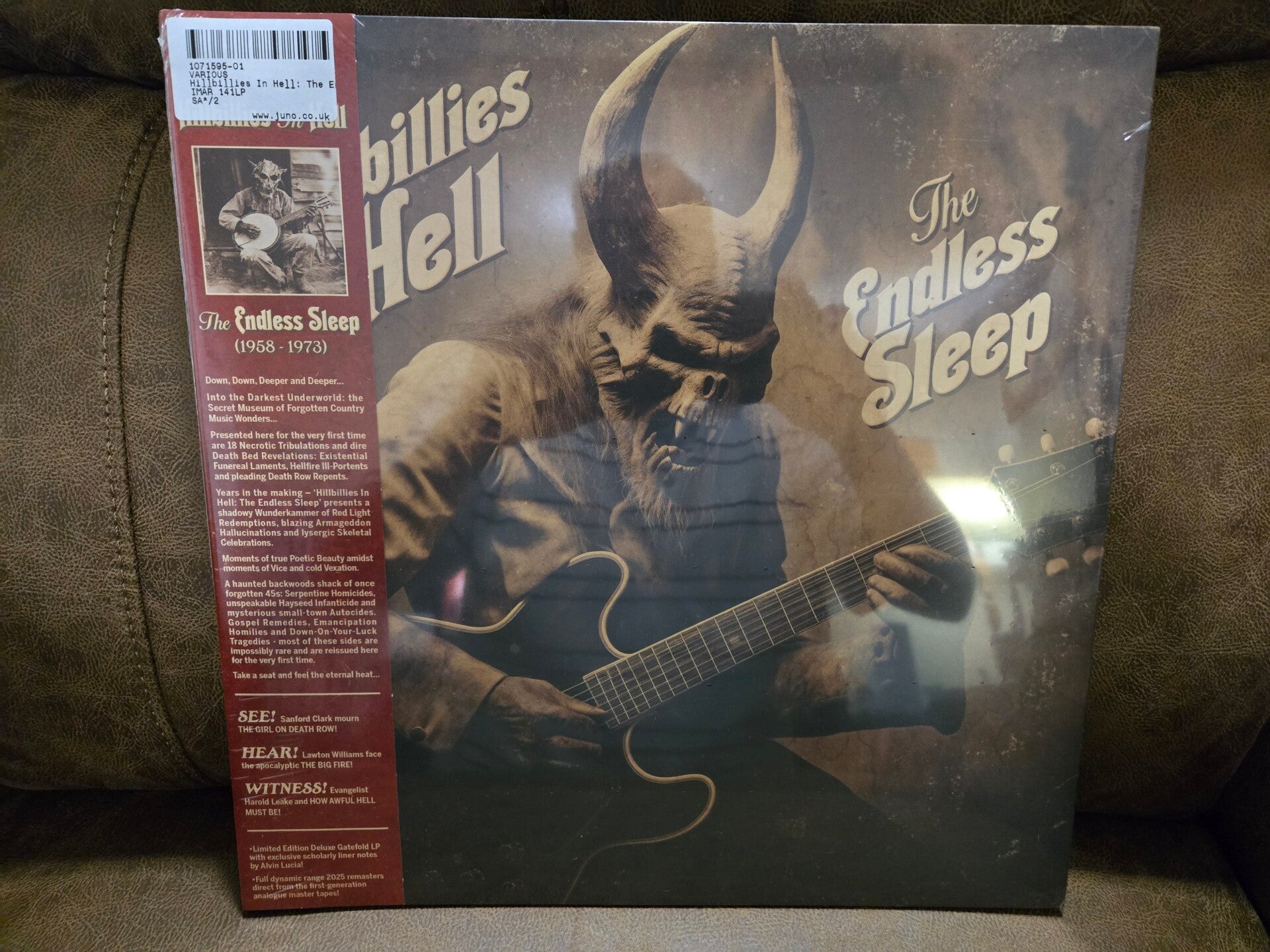 Hillbillies in Hell  The Endless Sleep vinyl record Lp