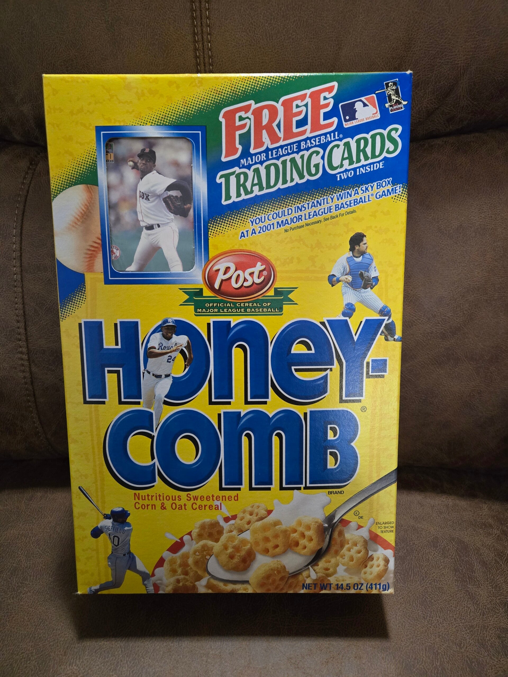 Post cereal Honeycomb MLB Baseball trading cards 2002