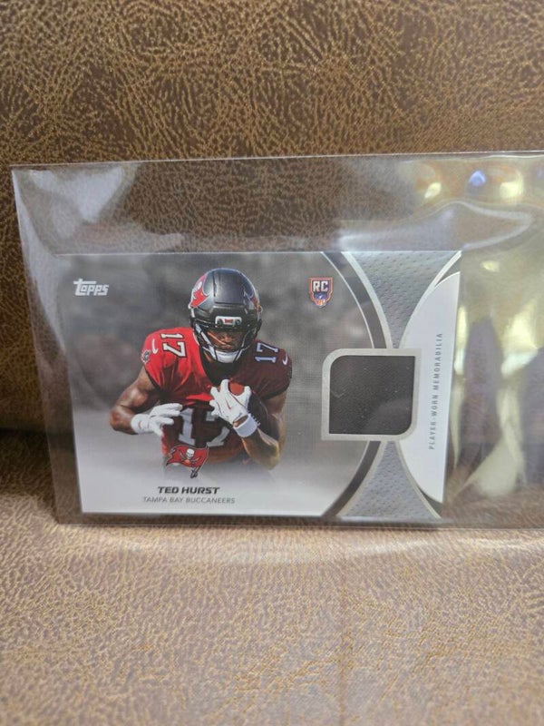 2026 Topps flagship Ted Hurst RMC-TH game worn material card