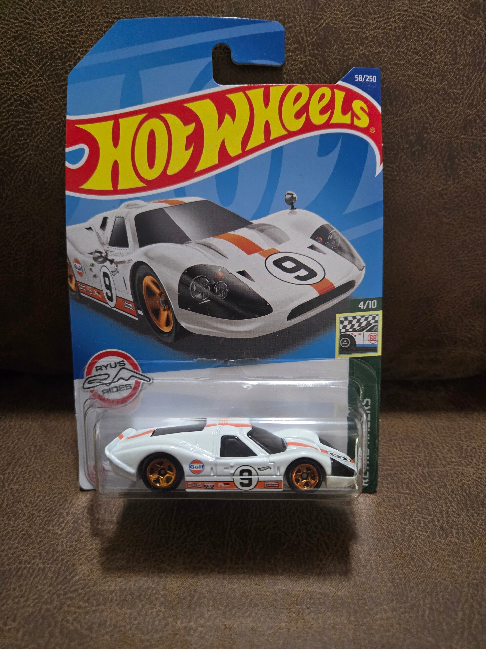 Hot Wheels diecast 1967 Ford GT40 Mk IV