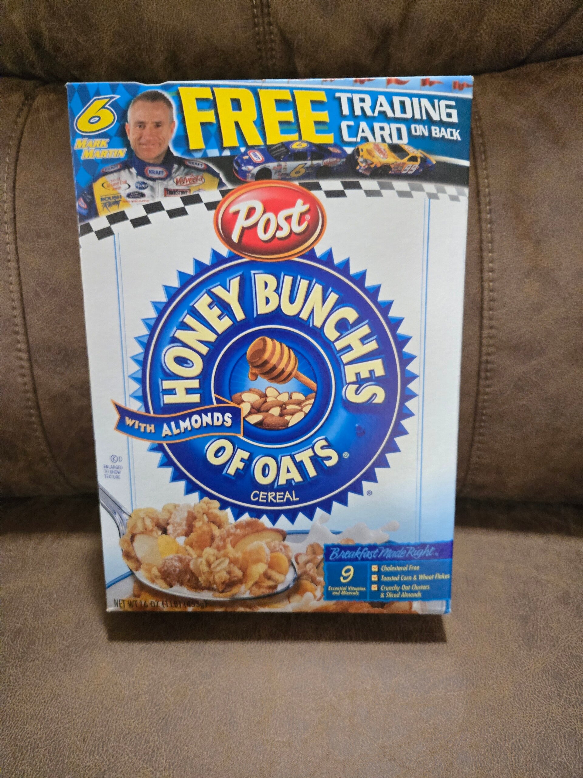 Post cereal NASCAR Mark Martin 2005