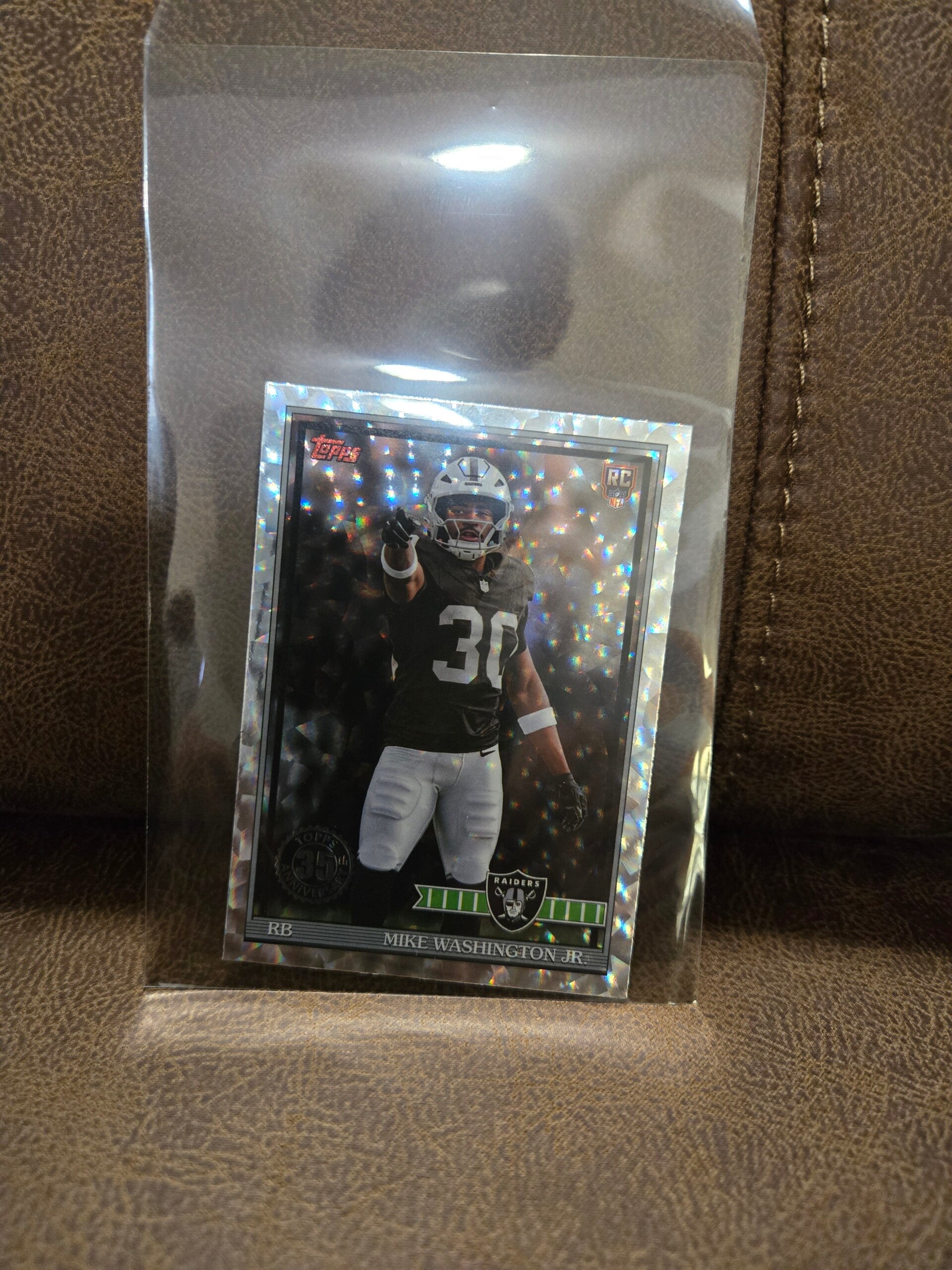 2026 Topps flagship Mike Washington jr. # 91TR-11